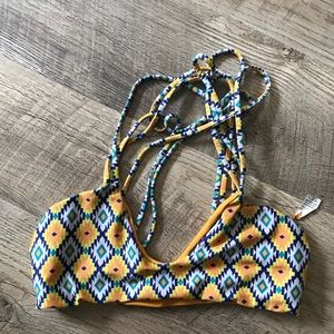 Mary Grace Swim Santa Fe Top Only Medium